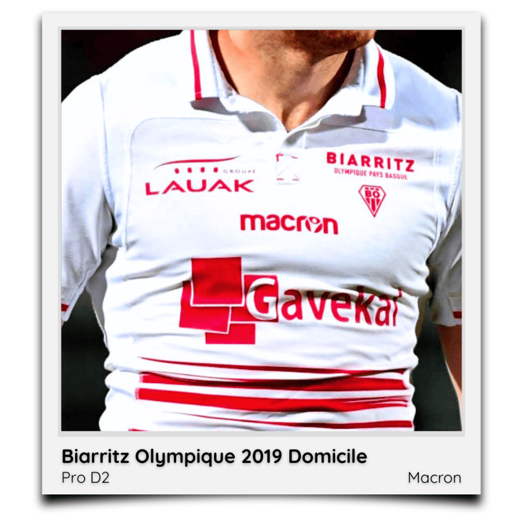 Biarritz Olympique Pays Basque 2019&nbsp;Domicile