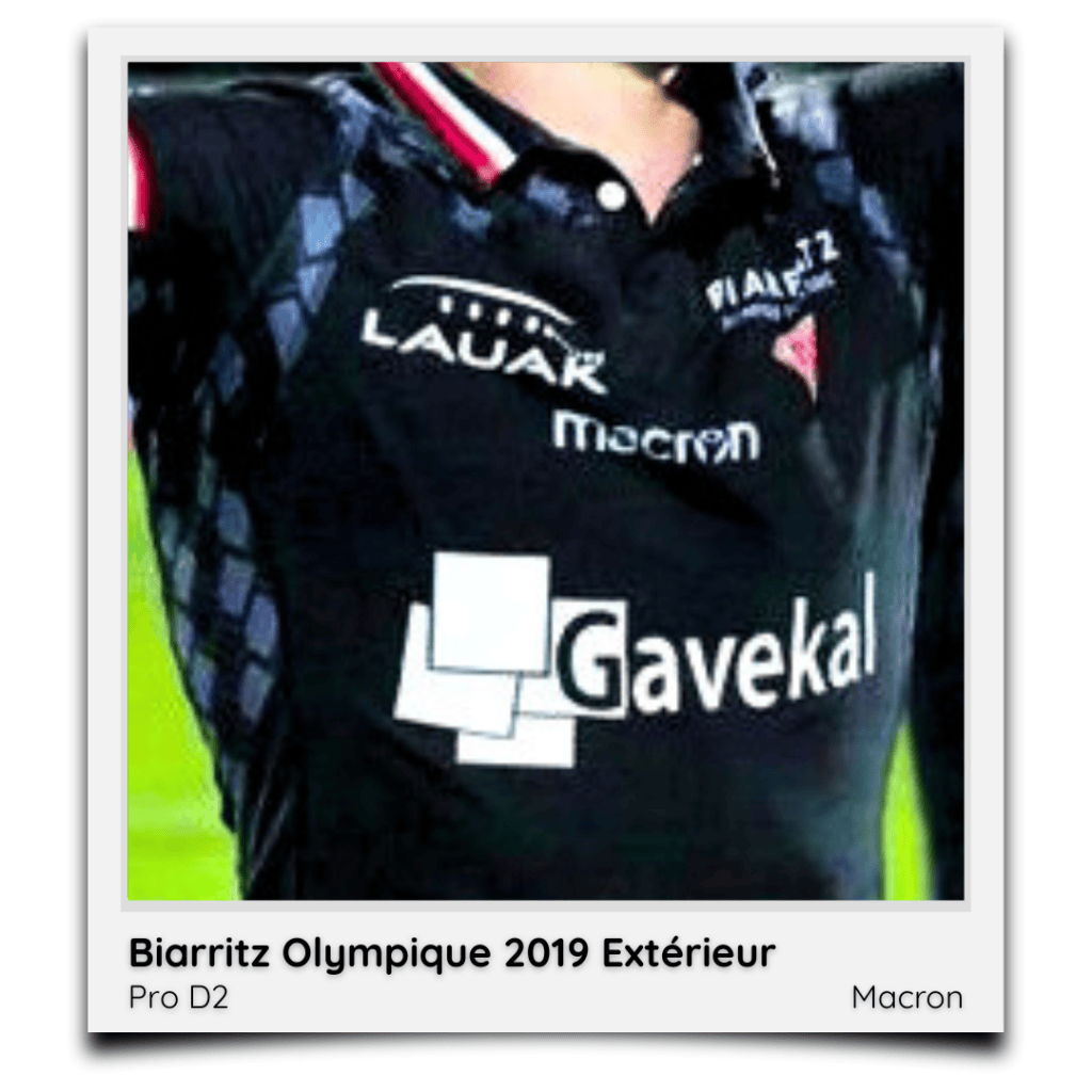 Biarritz Olympique Pays Basque 2019&nbsp;Extérieur