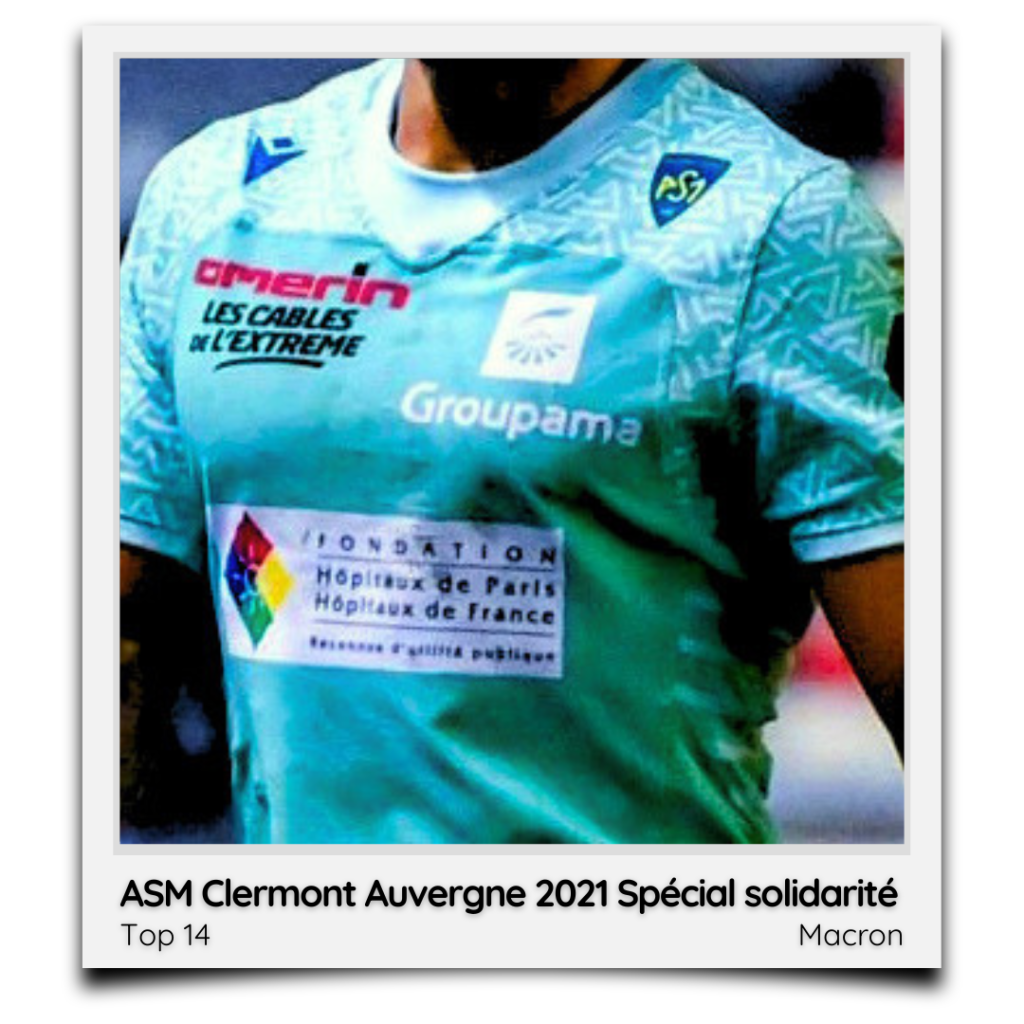 ASM Clermont Auvergne 2021 Spécial Solidarité&nbsp;soignants