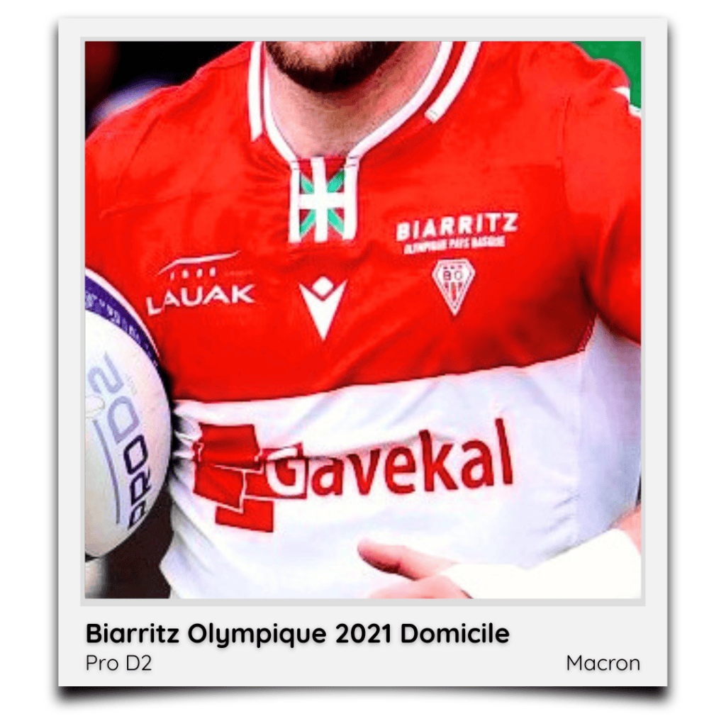 Biarritz Olympique Pays Basque 2021&nbsp;Domicile