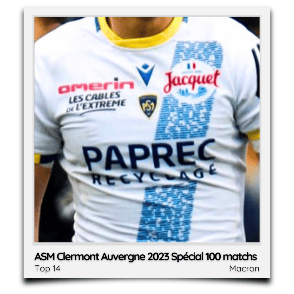 ASM Clermont Auvergne 2023 Spécial 100&nbsp;matchs