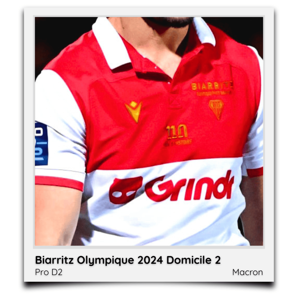 Biarritz Olympique Pays Basque 2024 Domicile&nbsp;2