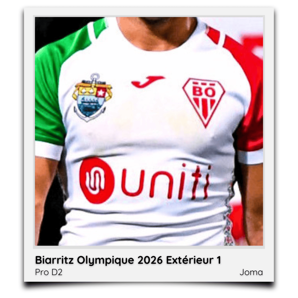 Biarritz Olympique Pays Basque 2026 Extérieur&nbsp;1