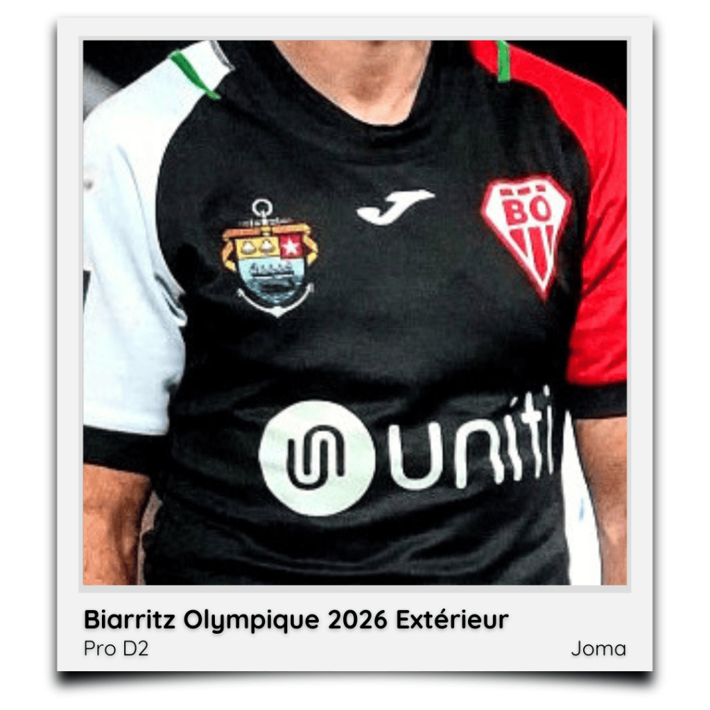 Biarritz Olympique Pays Basque 2026 Extérieur&nbsp;2