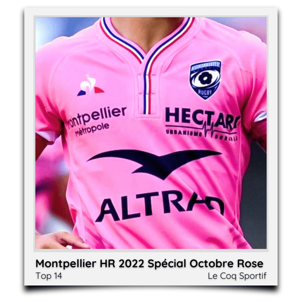 Montpellier Hérault Rugby 2022 Spécial Octobre&nbsp;Rose