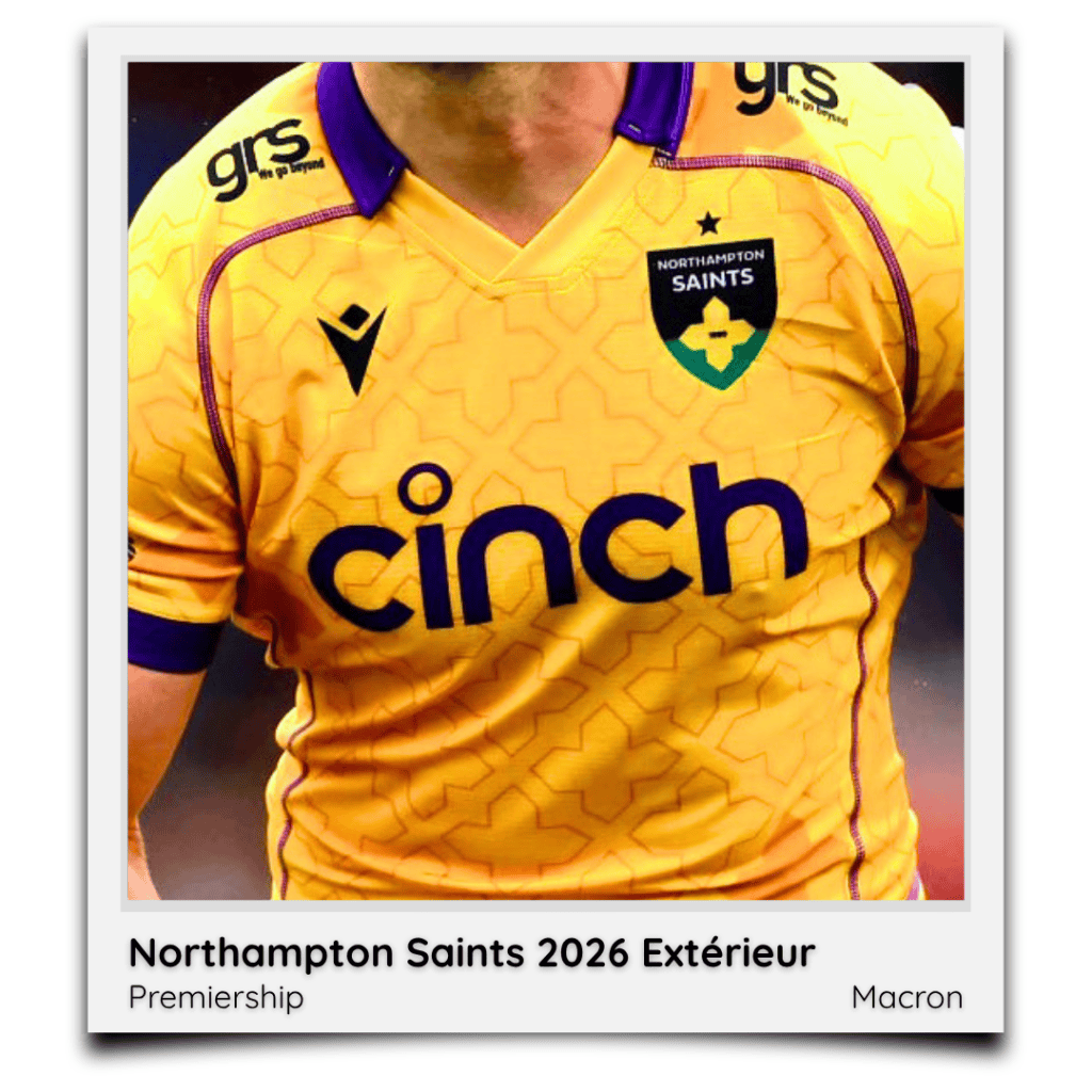 Northampton Saints 2026&nbsp;Extérieur