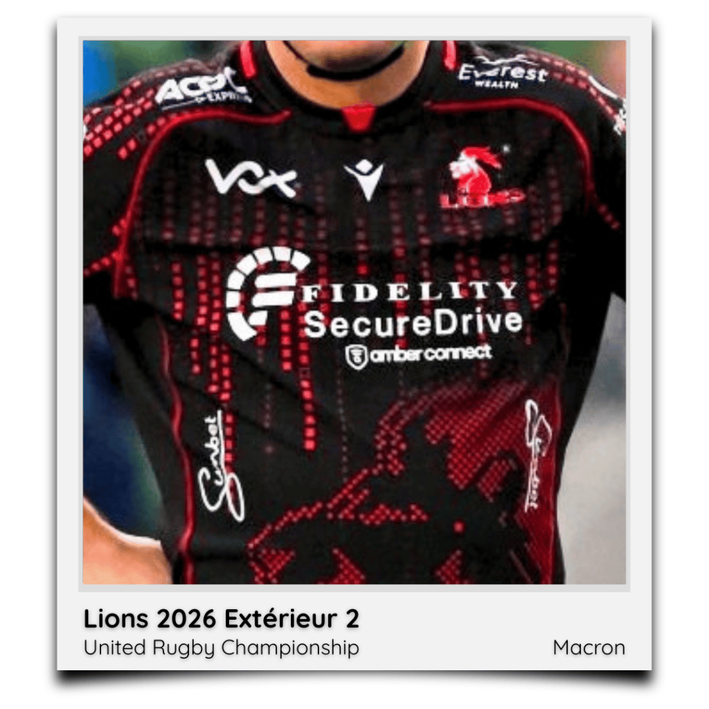 Lions 2026 Extérieur&nbsp;2