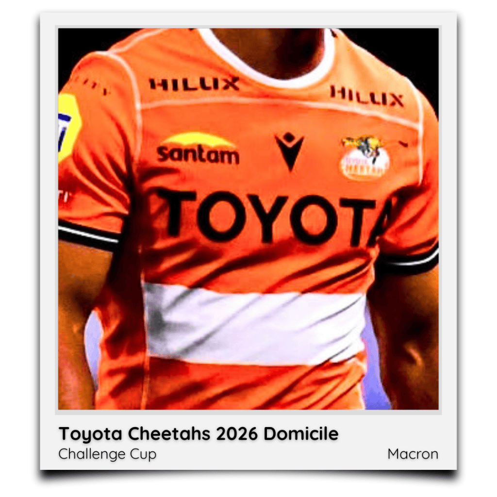Toyota Cheetahs 2026&nbsp;Domicile