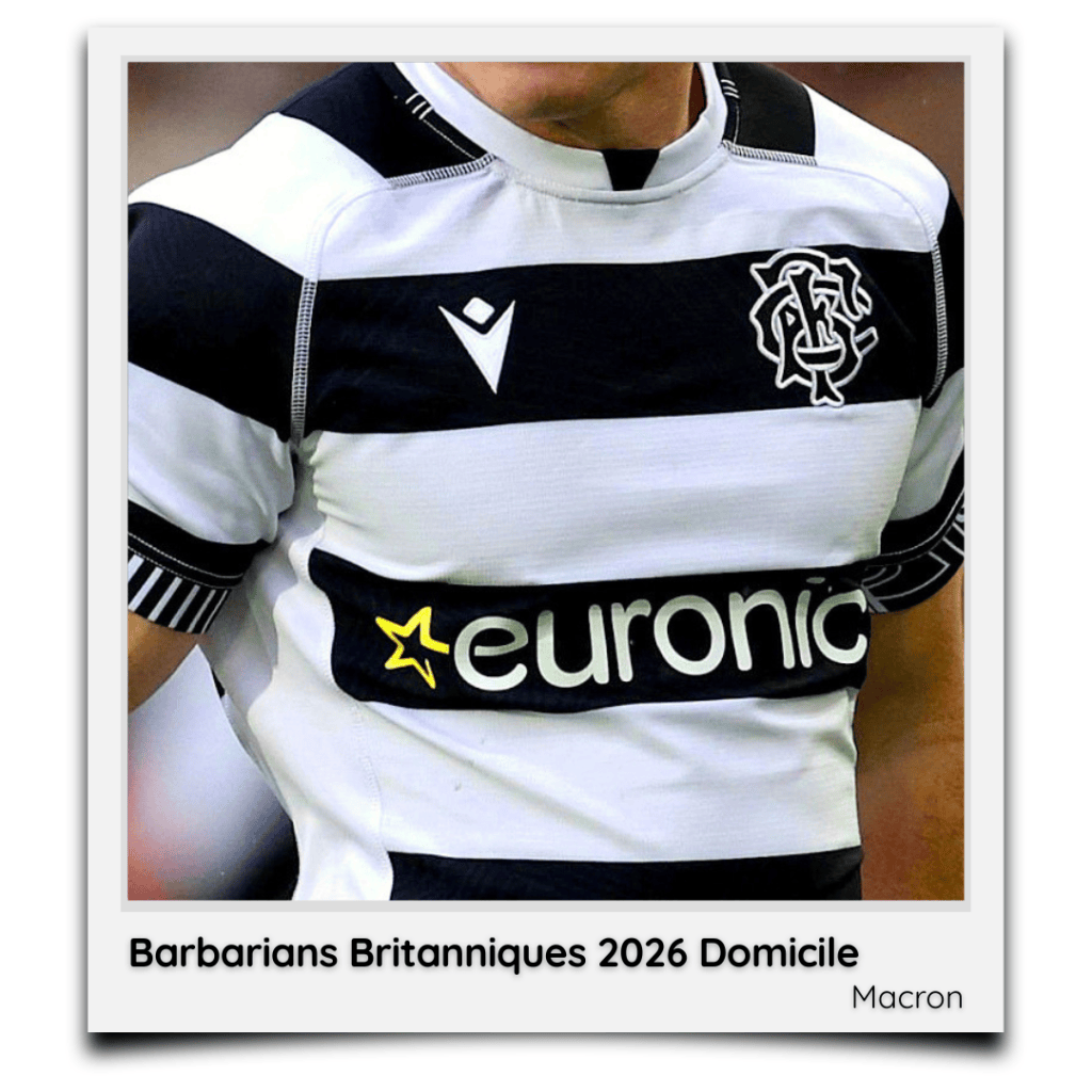 Barbarians Britanniques 2026 Domicile&nbsp;1