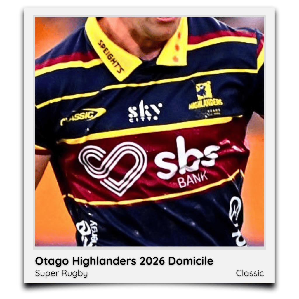 Otago Highlanders 2026&nbsp;Domicile