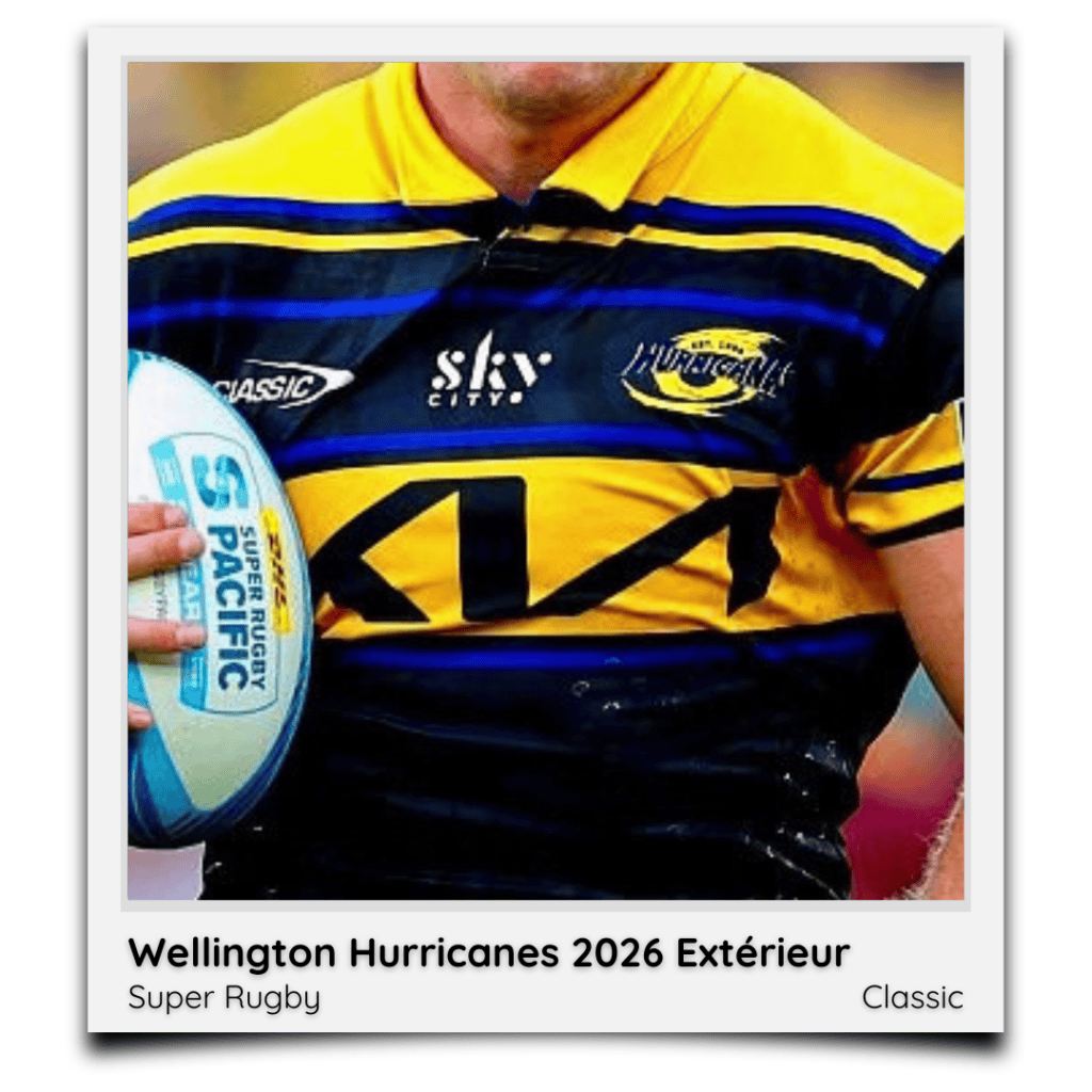 Wellington Hurricanes 2026&nbsp;Extérieur